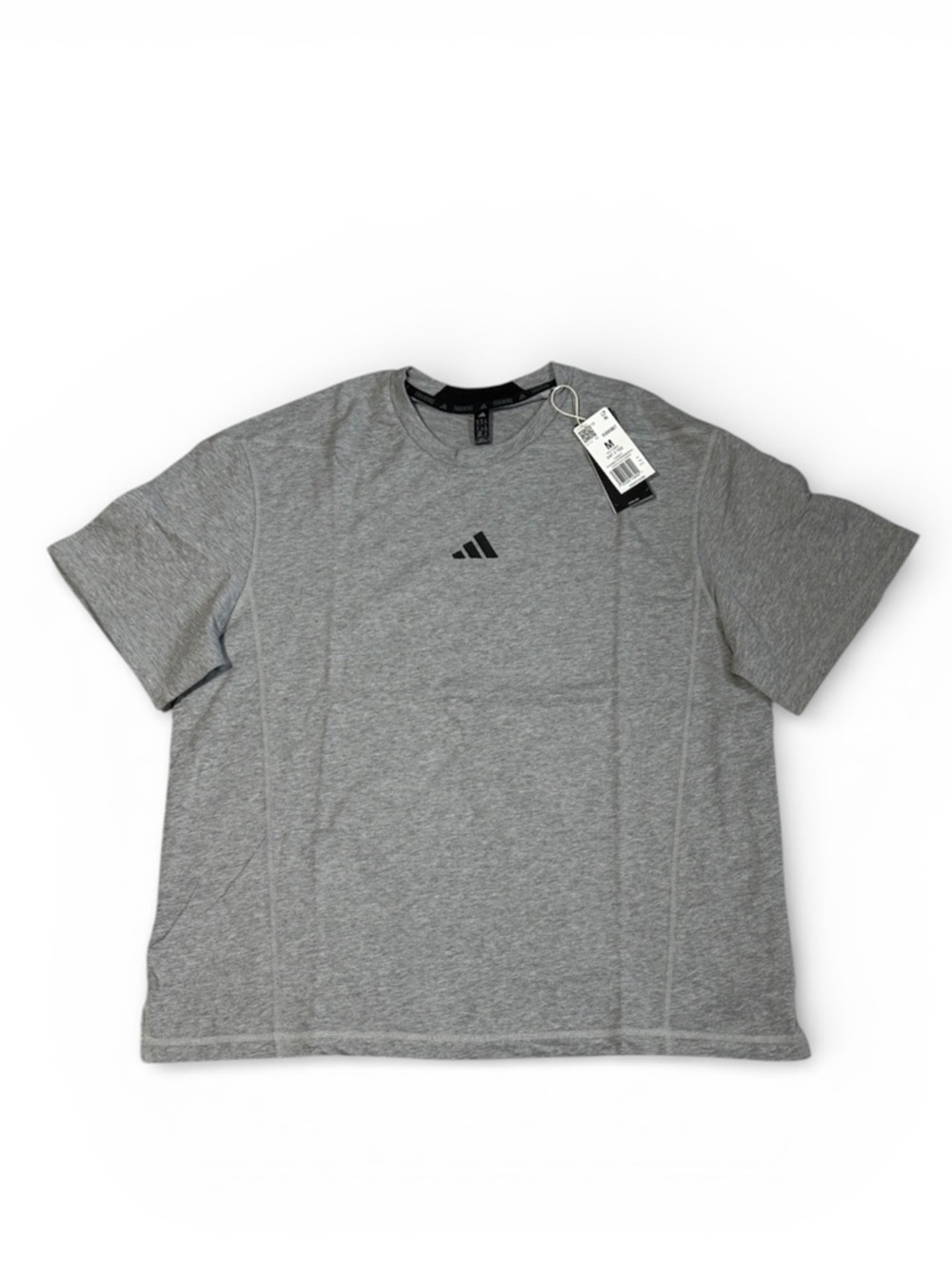 Adidas Men’s Grey Athletic Tee Size M New w/ tag